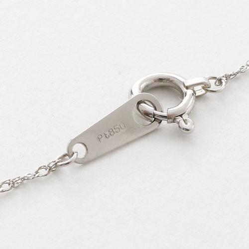 【最終価格】プラチナ　刻印あり　ネックレスチェーン　pt850 スクリュー プラチナ ネックレス 50cm 0.8g スクリュー チェーン Pt850 お洒落