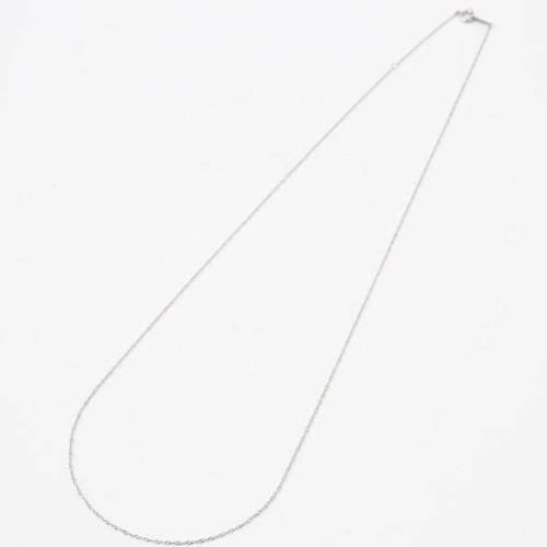 プラチナ ネックレス 45cm 0.7g Pt850 スクリュー チェーン ギフト