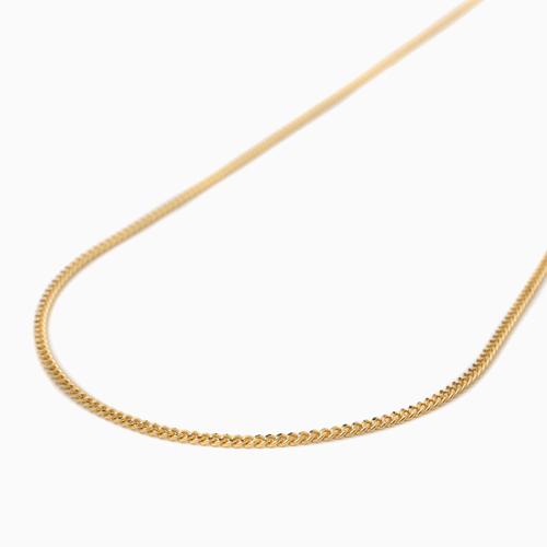18金 ネックレス 50cm 喜平 メンズ キヘイ チェーン 造幣局検定マーク 2面カット K18 爆買の画像