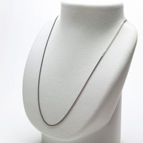 プラチナ 喜平 ネックレス 2面カット キヘイ チェーン 60cm 10.1g  