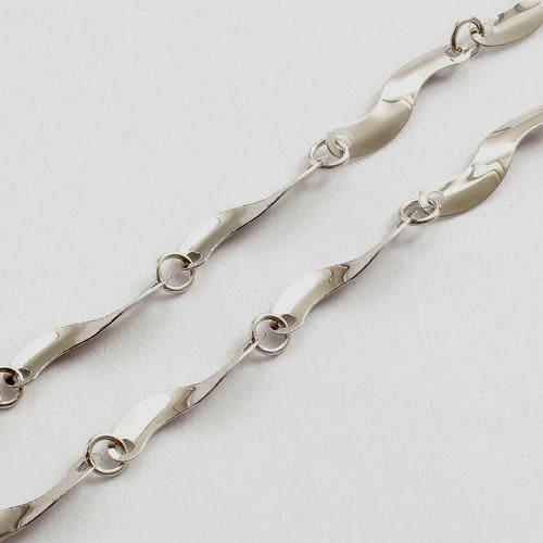 純プラチナ プラチナ ブレスレット 18cm 1.7g 刻印入り 短冊 たんざく 爆買の画像
