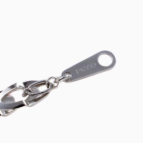 USED 純プラチナ ネックレス デザイン ステアーズ Pt999 刻印 42cm 10.3g 【1716096044】(62450円)