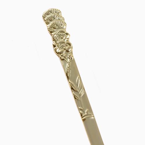 耳かき 18金 4.2g 松竹梅 K18 造幣局検定 縁起物 : ジュエリーウォーク