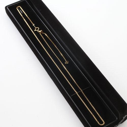 18金 喜平 ネックレス フリーサイズ チェーン 2面 キヘイ 50cm 4g レディース お洒落 ギフト K18の画像