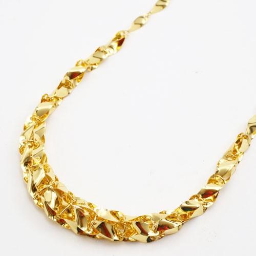 純金 ネックレス レディース 60cm ゴールド K24 ロングサイズ 12g 豪華