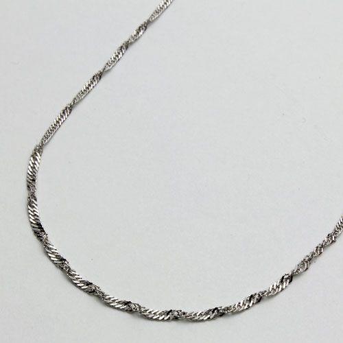 プラチナ Pt950 スクリューチェーンネックレス 楽天市場】プラチナ スクリューチェーン ネックレス(50cm、幅1.5
