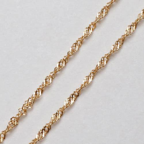 18金 ブレスレット スクリュー K18 刻印 18cm オシャレ レディース 