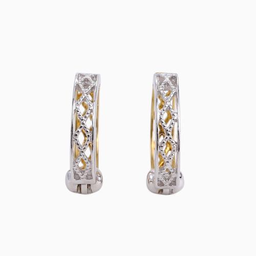 K18 イヤリング K18フープイヤリング(ピアリング)(13mmラウンド)(ej0002k