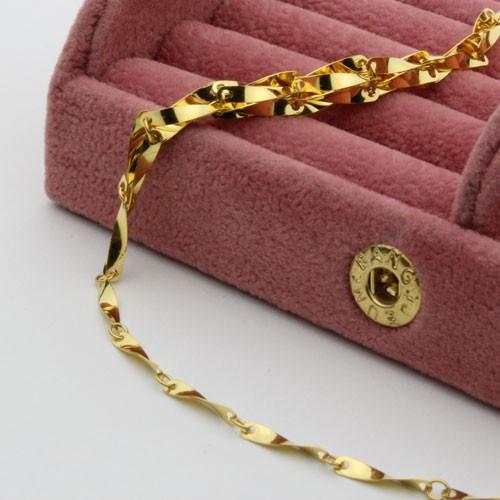 【公式】 純金 ネックレス K24 グラデーション シャイン デザイン ひねり パーツ 42cm レディース 上品 ゴールド 記念日 ギフト 【JSB1038478391】(37791円)