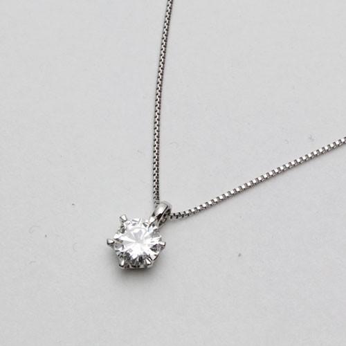 プラチナ ダイヤモンド ペンダント Pt900 0.33ct以上 SI2クラス Iカラー 鑑別書付
