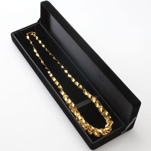 純金 ネックレス ゴールド K24 45cm 豪華 デラックス ウィンザー