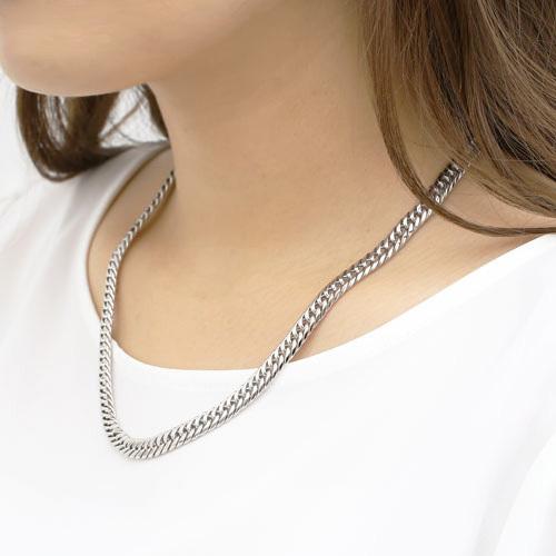 純チタン ネックレス 6面カット キヘイ TITANIUM 50cm