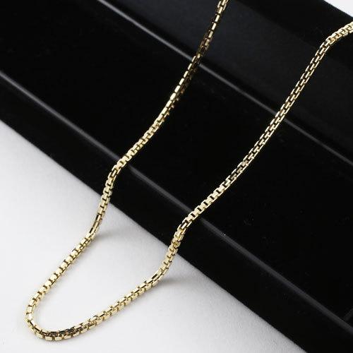 18金 ネックレス K18 ベネチアン レールネックレス 45cm 18金 ネックレス K18 ベネチアン レールネックレス 45cm
