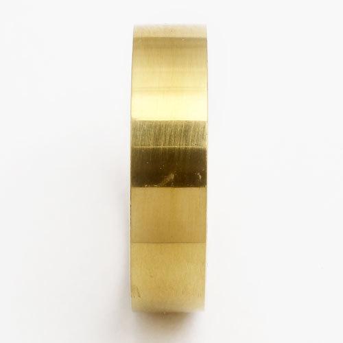 【２点セット】 純金 リング 徳力本店 8.5g 厚み1.6mm 幅5mm K24 般若心経入縁起物 クリスマス お正月 お祝い 金工芸 金貨【受注生産 お届け約１ヵ月 】 【IQY3490061639】(127006円)