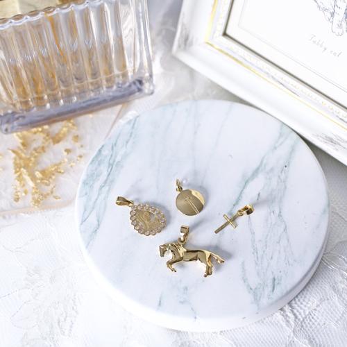 SPAIN CORDOBA スペイン製 18金 K18 クロス 十字架 幸運を呼ぶ  