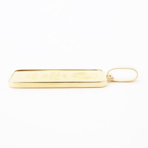 徳力本店】純金 24K 999.9 インゴット ペンダント 地金 約50g
