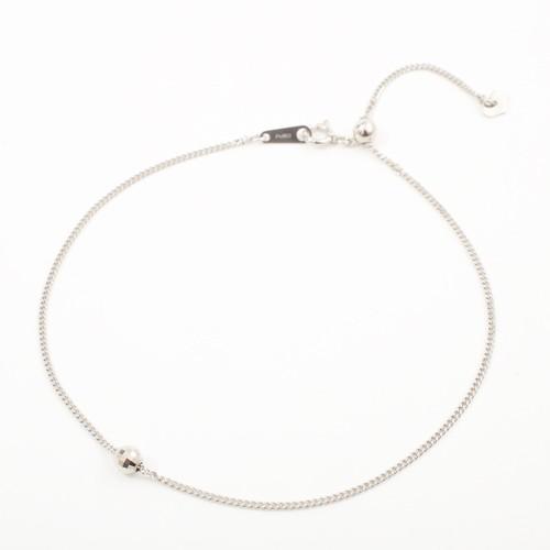 プラチナ Pt850 ブレスレット キヘイ 喜平 2面カットアンクレット兼