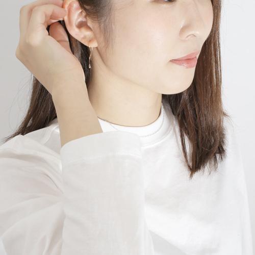 18金 ピアス K18 ゴールド ダイヤモンド ダイヤ アメリカンピアス お洒落 レディース 記念日 ギフト 18金 ダイヤモンド ×2