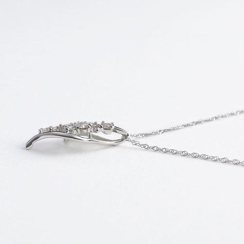 ダイヤモンド ペンダント ネックレス ダイヤ 合計0.3カラット プラチナ