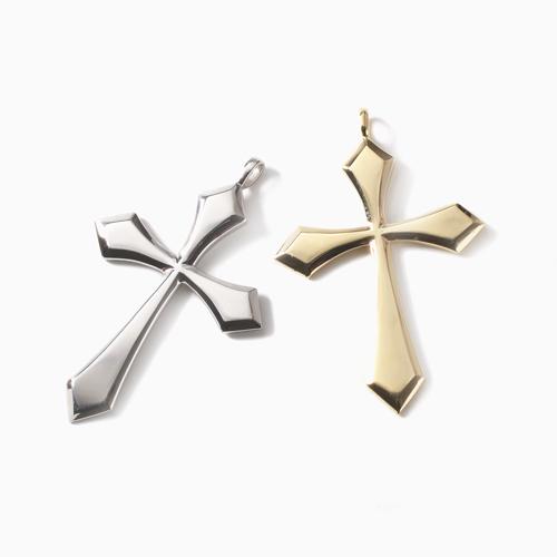 18金製 十字架 クロス キリスト K18 ゴールドペンダント リバーシブル