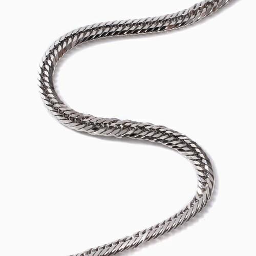シルバーネックレス 50cm SILVER SV925 銀無垢 男女兼用 プレゼント