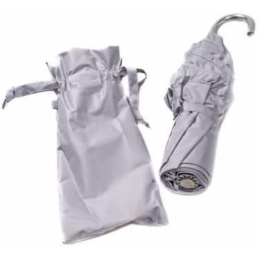 SALE目玉商品 日傘 晴雨兼用 グレー フリル 折り畳み傘 防撥水 遮熱