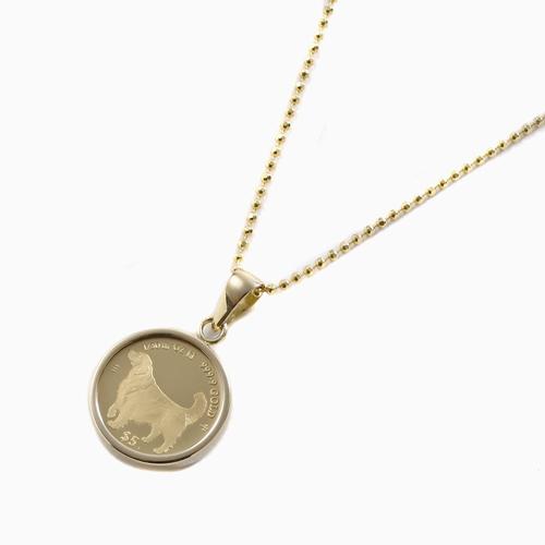 カラー銀貨 DOGS ※純銀、コインカプセル付きゴールデンレトリバー☆ 2023年 限定 コイン DOG COIN 犬 ゴールデン レトリーバー