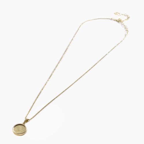 純金 コインペンダント マーメイド 人魚 mermaid K24 K18カットボール