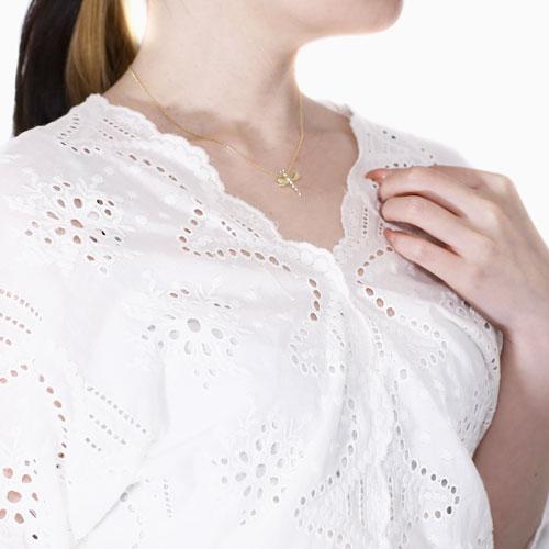 18金ペンダント K18カットボールチェーン お守り 魔除けペンダント