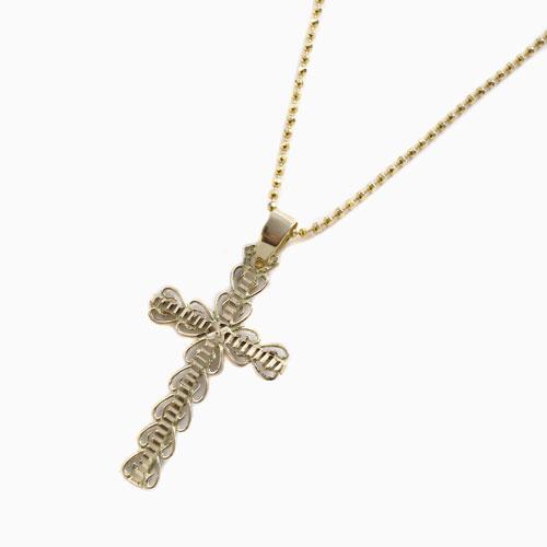18金ペンダント K18カットボールチェーン お守り 魔除けペンダント