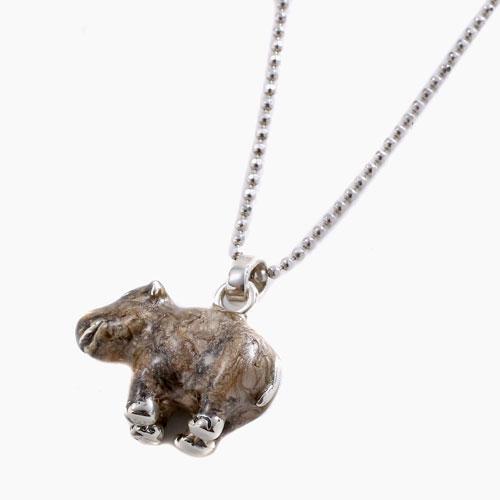 シルバーアクセサリー シルバーペンダント カットボールチェーン カバ