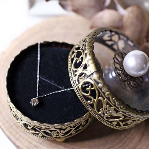 ダイヤモンドペンダント プラチナチェーンネックレス 一粒ダイヤ  