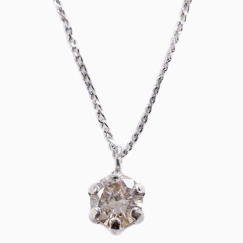 ダイヤモンドペンダント プラチナチェーンネックレス 一粒ダイヤ 小さめ platinum 0.3ct プラチナ900 プラチナキヘイネックレス 爆買の画像