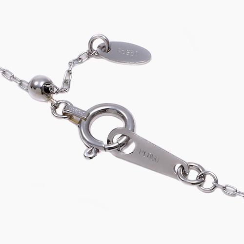 PT850プラチナスクエアネックレス 2連35cm＋２連ブレス16cmペダル PT850プラチナスクエアネックレス 2連35cm＋2連ブレス16cmペダル