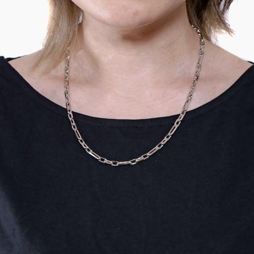 シルバーネックレス ユニセックスアクセサリー SV925 50cm アズキ