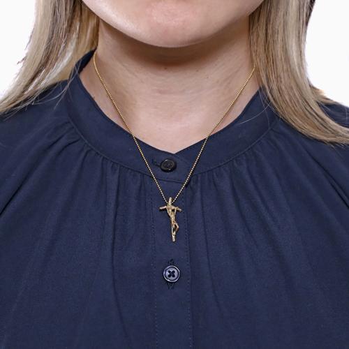 K18キリストクロスペンダント ローマ教皇 十字架 18金ペンダント