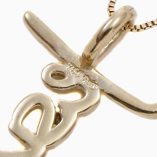 K10チェーンK18十字架 ペンダント ネックレス K18クロスペンダント キリスト 十字架 18金ペンダント 10金ベネチアン