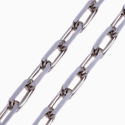 プラチナネックレス ペーパークリップ 男女兼用 ユニセックス