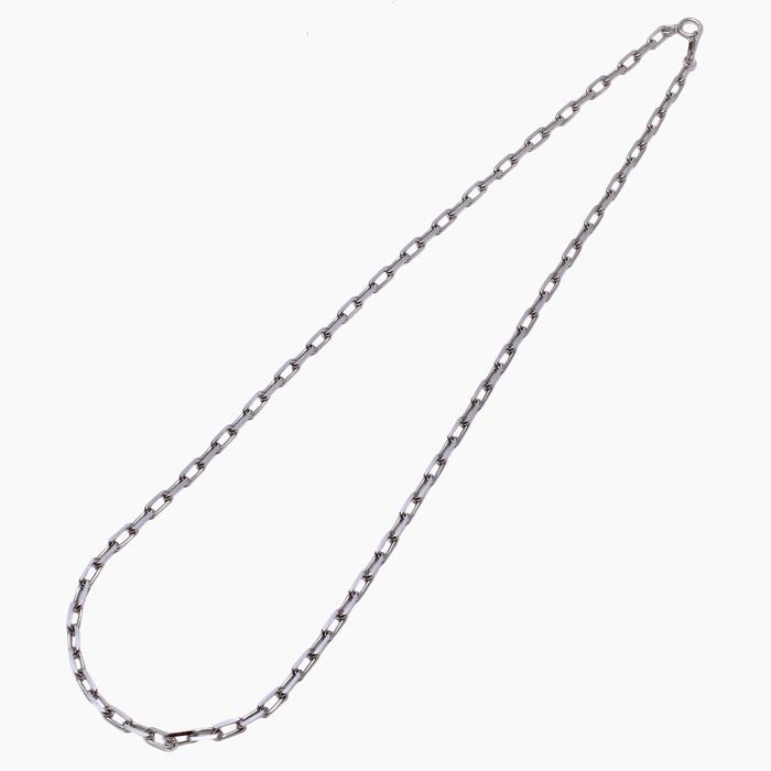 プラチナネックレス ペーパークリップ 男女兼用 ユニセックス