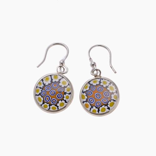 ベネチアングラスピアス ベネチアンガラス ハンドメイドアクセ