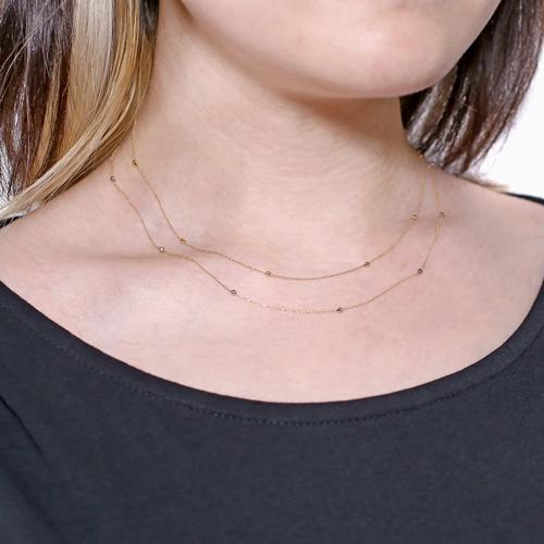 18金 K18 GOLD プラチナ Pt850 PLATINUM ゴールド コンビネックレス