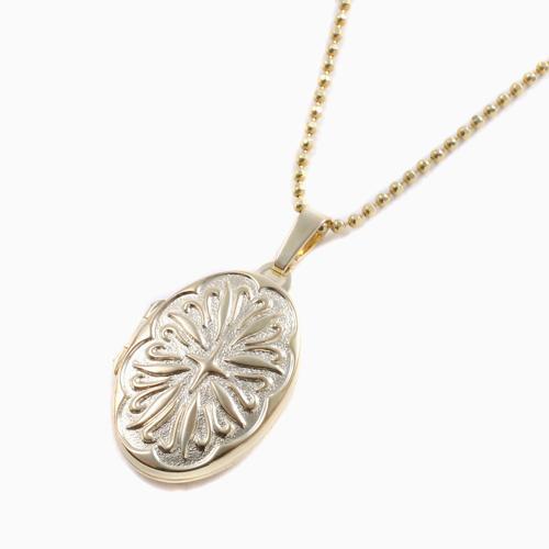 9金 ロケットペンダント グローリー　MERZ　ゴールド