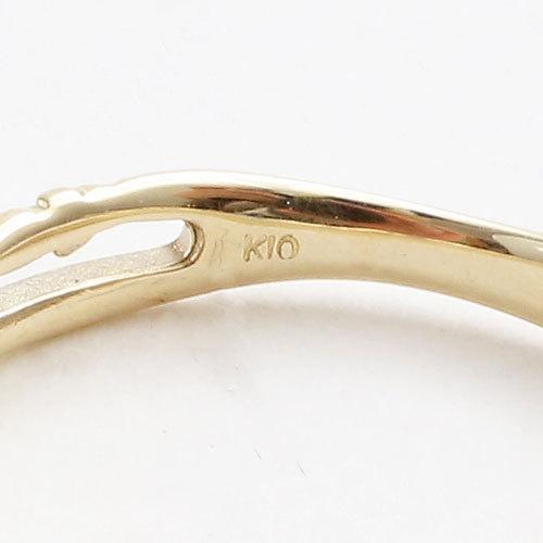 10金(K10)イエローゴールドピンキーリング(5号) /ピンキー