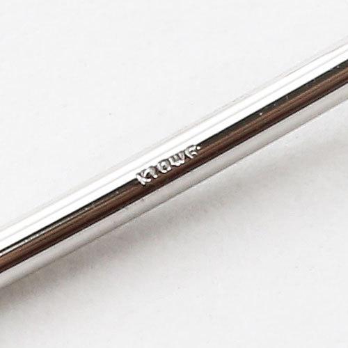 バングル ブレスレット 10金 K10 ホワイトゴールド C型 2連 ペタル ペダル お洒落 レディース ギフトの画像