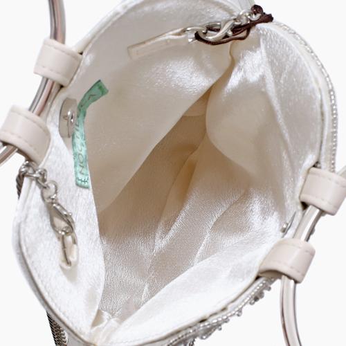 新品未使用★メリーフランシス 豪華ビーズ装飾 パーティーバッグ 黒、白、銀など 楽天市場】全12色 パーティーバッグ ビーズ 刺繍 結婚式 バッグ