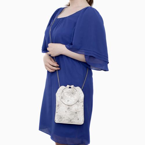 ウロコビーズ フラワービーズ バッグ ハンドバッグ ショルダーバッグ