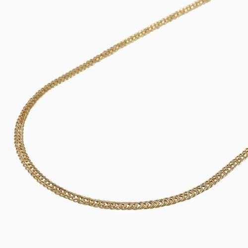 18金 K18 18k イエローゴールド ゴールド GOLD 18金チェーン チェーンネックレス ネックレス 45cm 2g 中空 ホロー ダブル喜平 キヘイ キヘイチェーン 2mm幅 爆買の画像