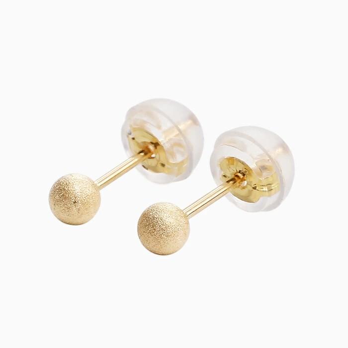 18金 K18 18k K18YG イエローゴールドピアス スタッズピアス 小さめ 