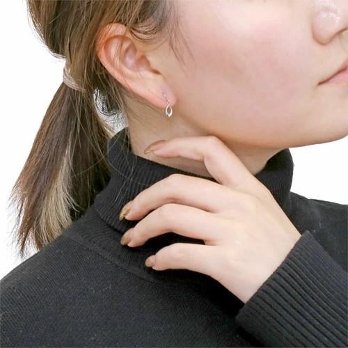 プラチナ Pt900 Platinum じすく ドロップ ティアドロップ 小さめ 華奢
