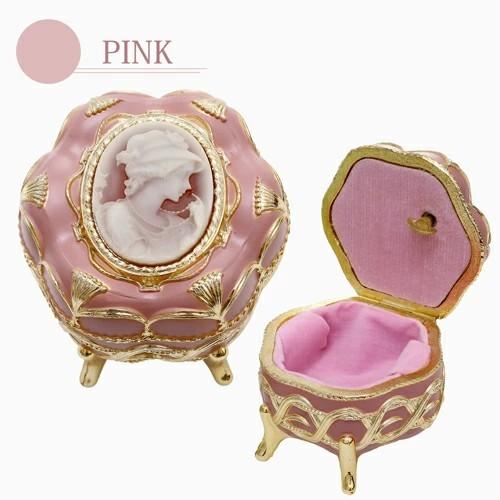 オルゴール ジュエリーボックス 宝石箱 ジュエリーケース カメオ CAMEO